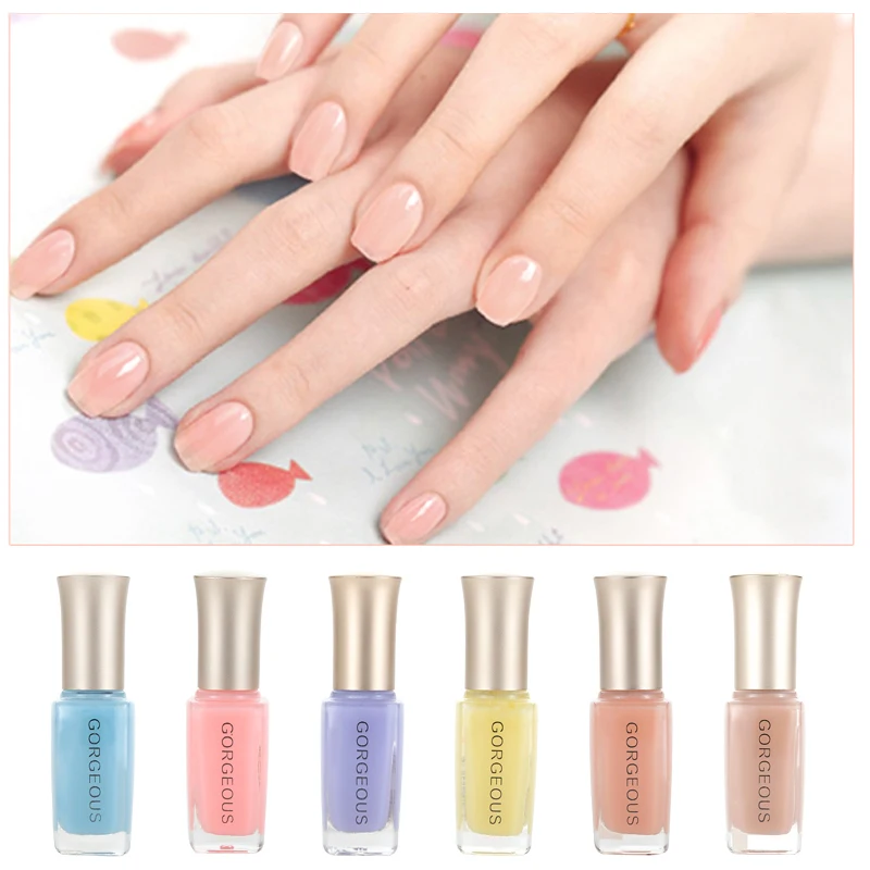 Полупрозрачный лак для ногтей УФ гель Series Желейный Лак 12 цветов стойкая