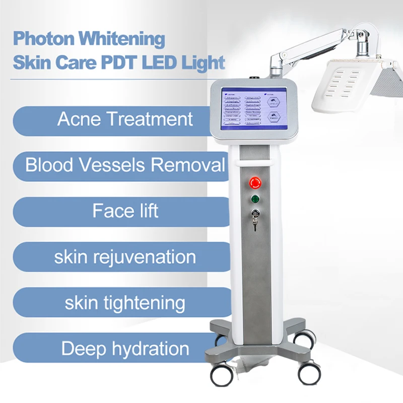 2021 NEWEST Pdt Led Lighting Beauty Salon Machine /blue Light Therapy Acne Treatment/red light therapy