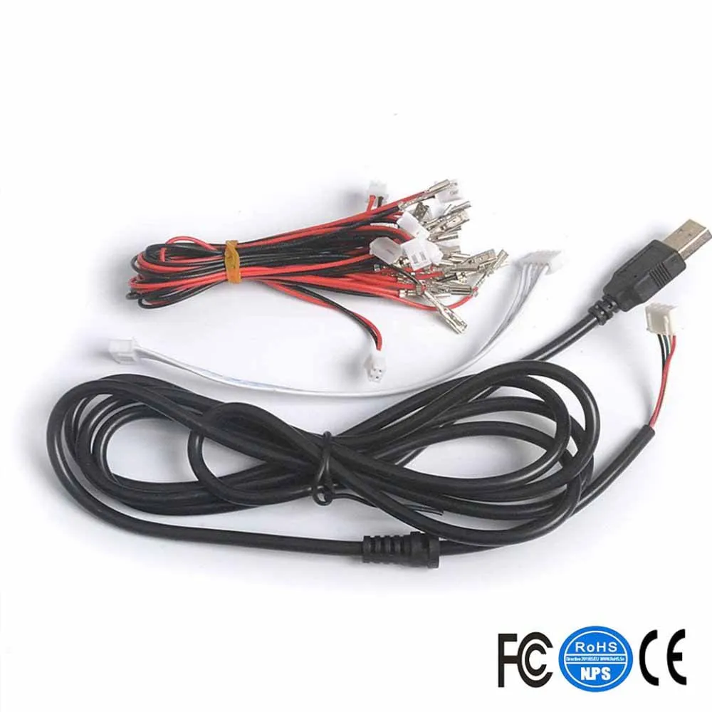 Игры DIY наборы деталей USB энкодер для ПК Sanwa Джойстик и Китай кнопки|Игры с