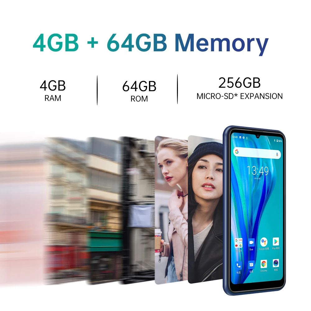 Oukitel C23 pro 4G LTE Smartphone 4GB+64GB 6.53