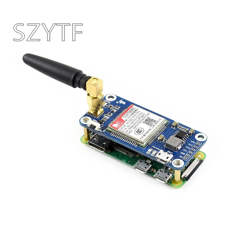 Плата расширения Raspberry Pi 3 B + SIM7000C NB-IoT/eMTC/EDGE/GPRS/GNSS 4G связи | Электронные компоненты и