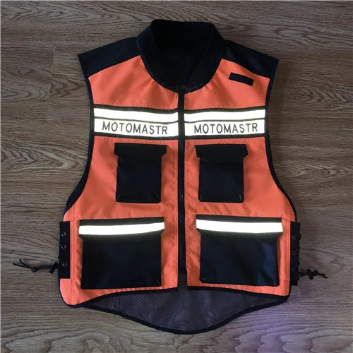 Мотоциклетный светоотражающий жилет безопасности мужской Hi-Viz | Автомобили и