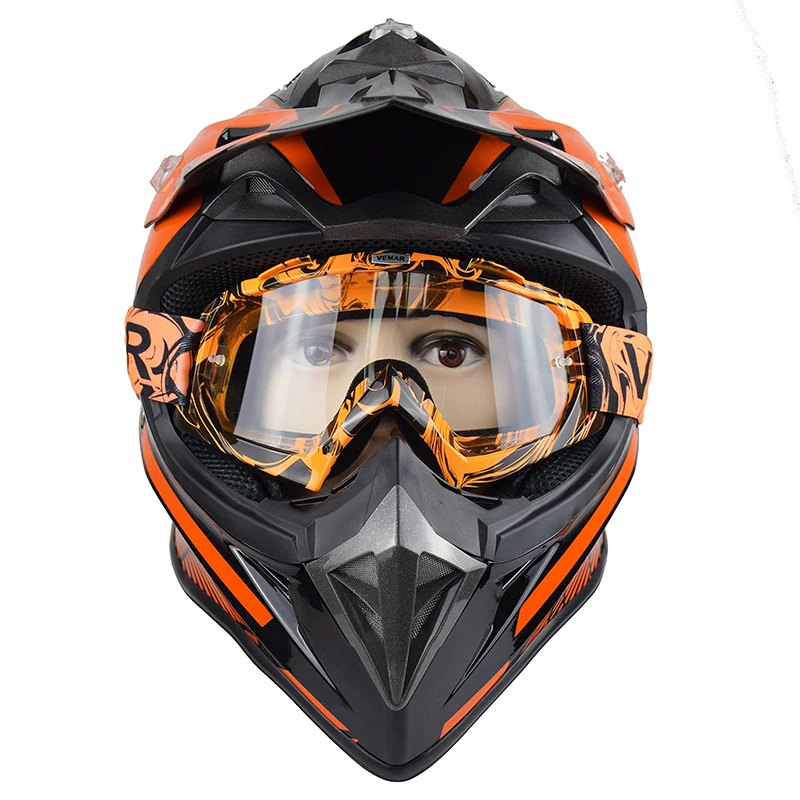 Мотоциклетные шлем VEMAR защитные очки для квадроцикла MTB MX | Автомобили и мотоциклы