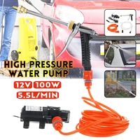 12v 100w high pressure car cleaner car washer guns pump electric cleaning auto device car care portable washing machine