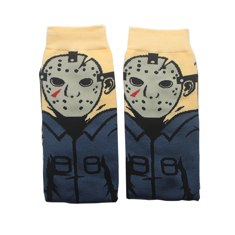 

K162 Wholesale 10 pair/lot Black Friday Personalized Print Socks Funny Novelty Sock Comfort Colorful ing Cotton Crew Socks