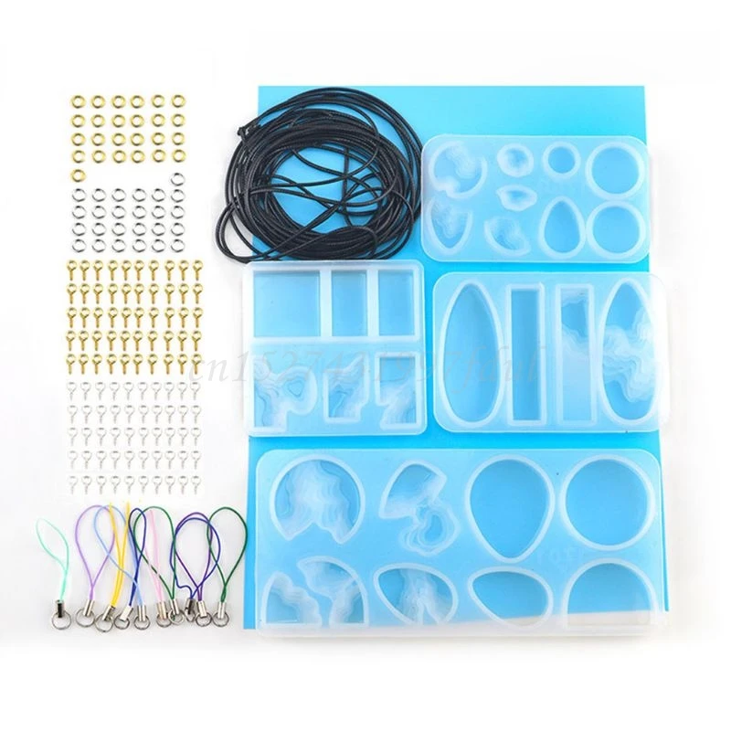 

Ocean Epoxy Resin Casting Island Shaped Pendant Resin Mold Jewelry Making Tools