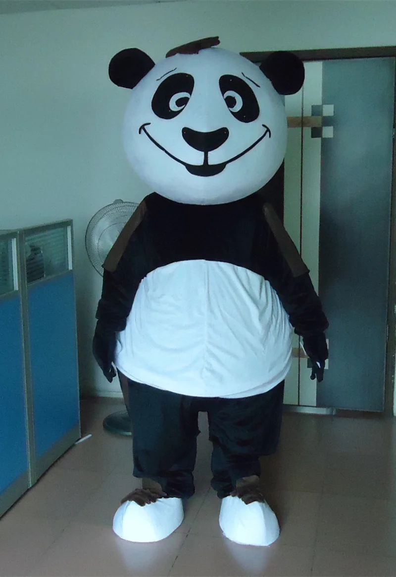 

China Panda Mascot Costume Suits Cosplay Party Game Outfits Furry Clothing Promotion Carnival Halloween Xmas Easter Fursuit