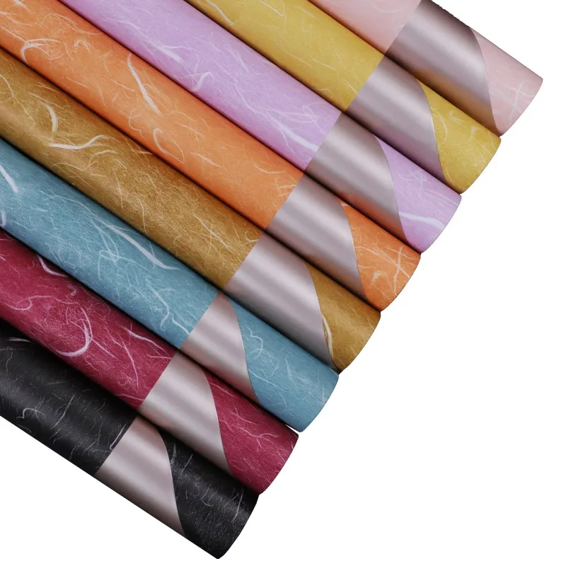 

20 шт цветы из розового золота Упаковка Бумажный альбом для вырезок для рукоделия Свадебный букет Подарочная коробка водонепроницаемая упа...