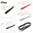 5 цветов сексуальные игрушки SM свинцовая цепь из искусственной кожи кольцо стальная цепь секс-ошейник поводок БДСМ ограничители Для бондажа игрушки для секса косплей Postur