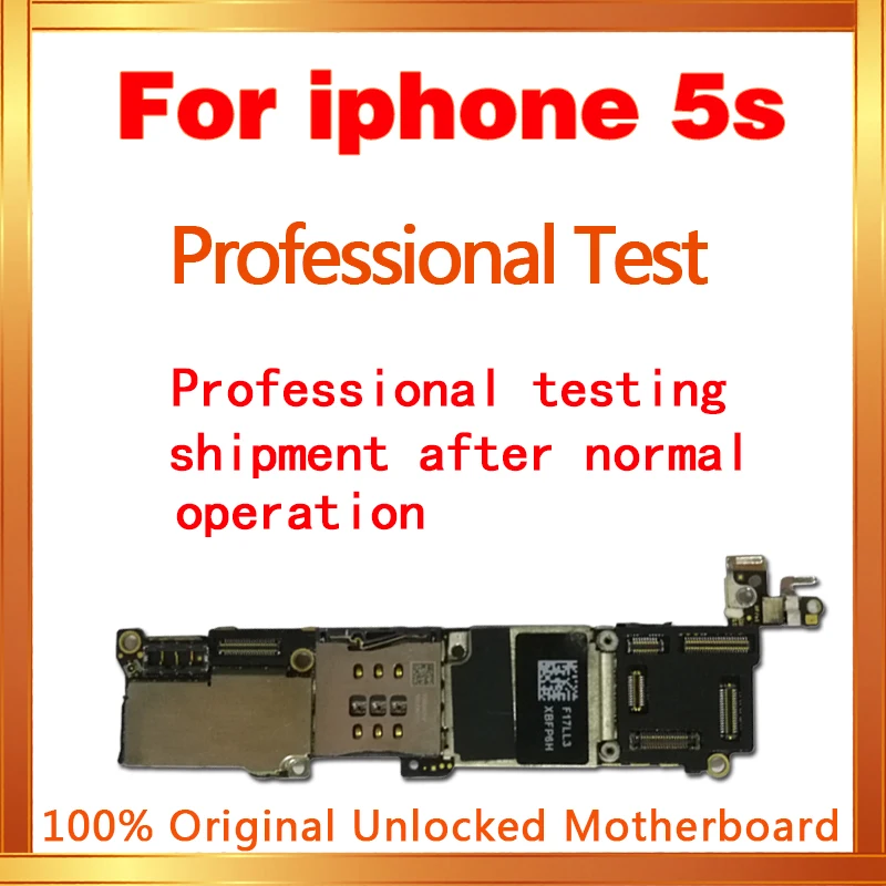 16 ГБ 32 64 материнская плата с/без сенсорного ID для iphone 5S разблокированная IOS