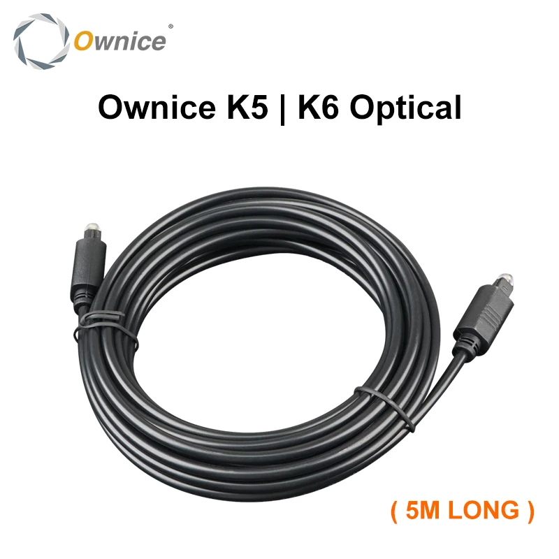 Оптический кабель Ownice 5 метров только для серии K5 K6 не продается отдельно |