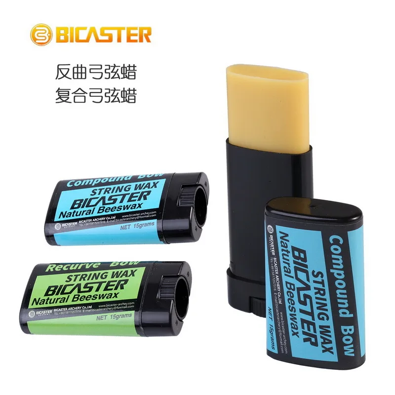 

1pcs BICASTER Archery String Wax is used to maintain bowstrings for recurve composite bows