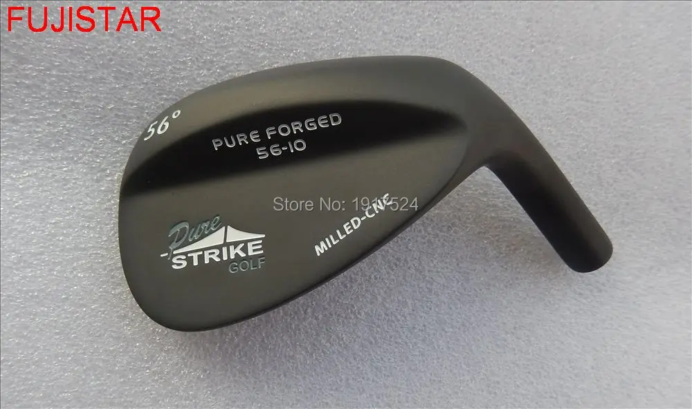 

FUJISTAR GOLF STRIKE чистая кованая фрезерованная ЧПУ-поверхность, клиновидная головка для гольфа QPQ, прочный черный цвет