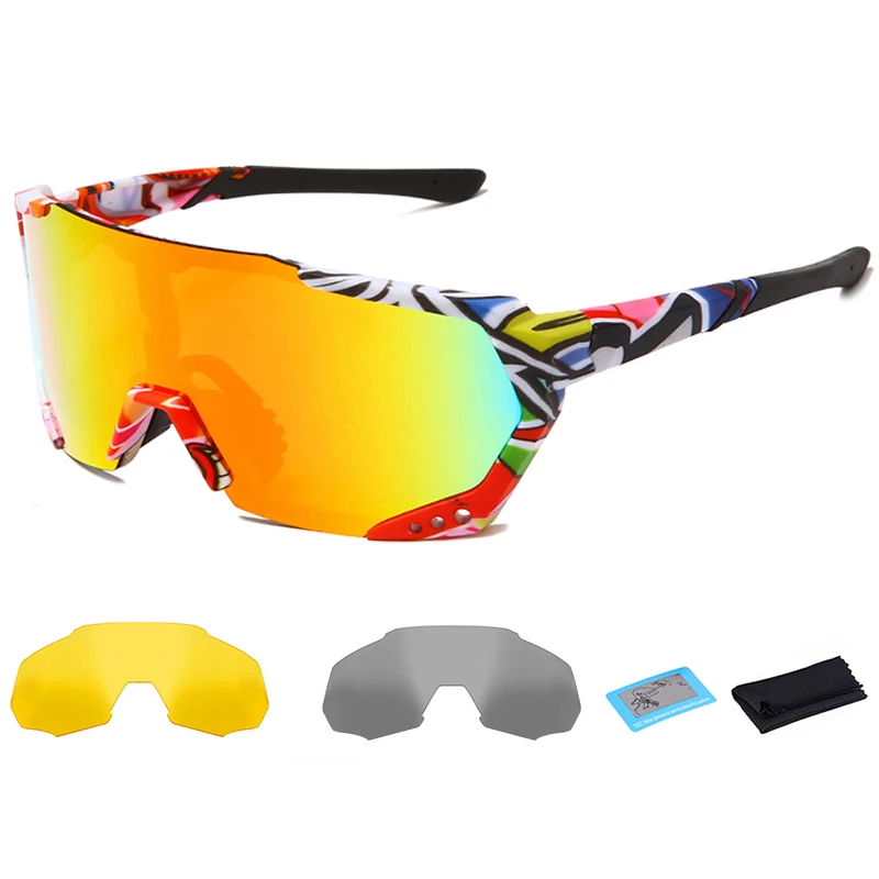 

Polarized Mountain Bike Cycling Glasses Outdoor Sports Bicycle Goggles Men Women Sports Sunglasses