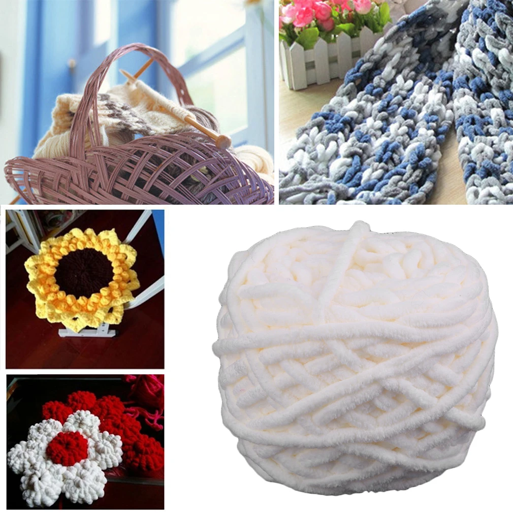 Экологичный домашний шарф сделай сам свитер полотенце толстая трикотажная пряжа