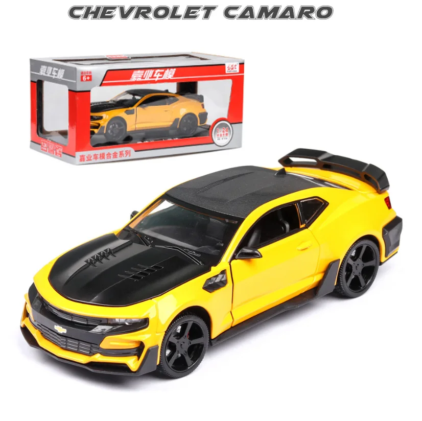 1:24 игрушечный автомобиль отличное качество Chevrolet Camaro металлический литой Diecasts &