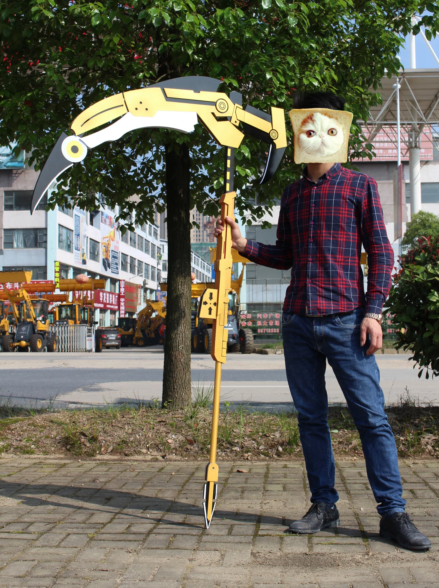 Полумесяц Роза RWBY рубин оружие косплей костюм реквизит|Реквизит для костюмов| |