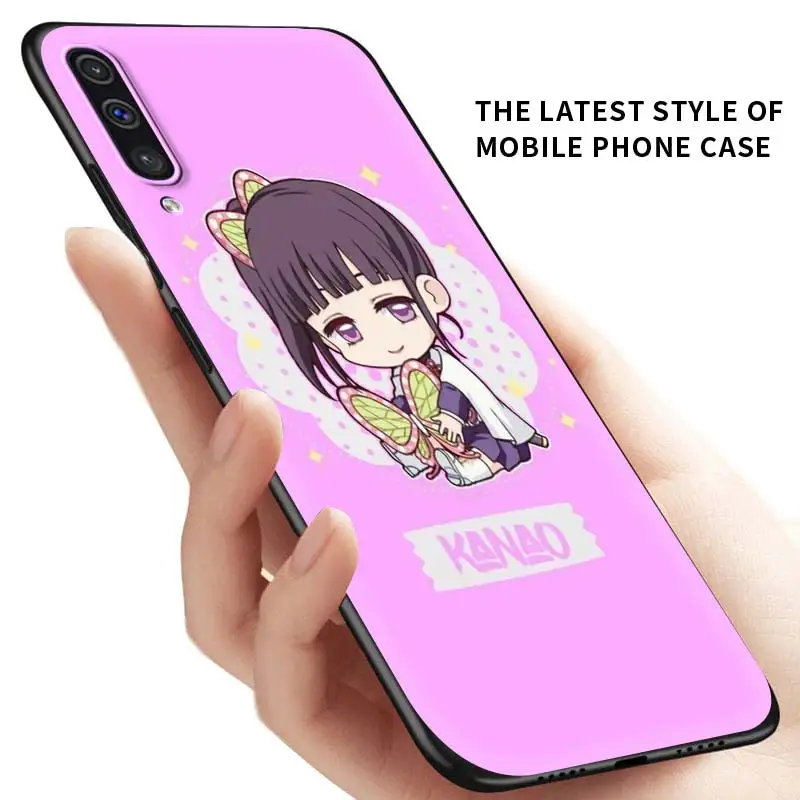 

Anime Demon Slayer Kimetsu No Yaiba Case For Samsung Galaxy A50 A70 A40 A30 20s A10 A90 A80 Capas Black Silicone Phone Coque Bag