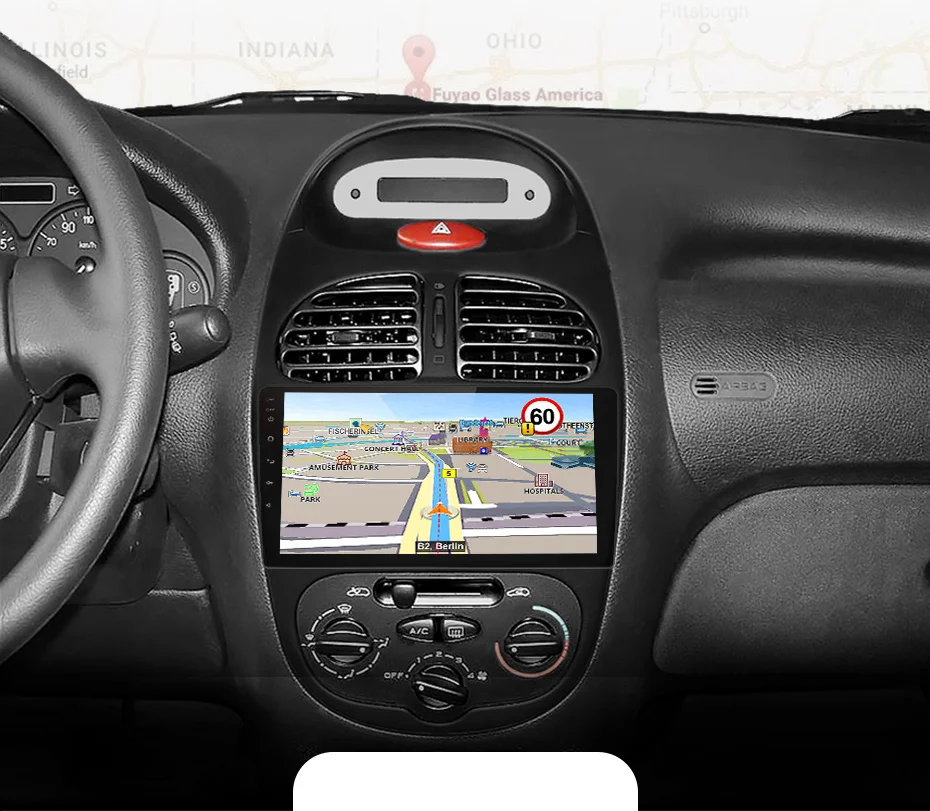 AWESAFE для peugeot 206 2001 2002 2003 2004-2008 Автомобиль Радио Мультимедийный видеоплеер gps без 2din 2 din Android 8,1 2 ГБ+ 32 ГБ