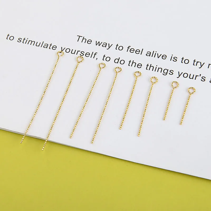 

20 шт., японский Guihe, покрытый медью, 18 К, золото, партия цветов, льняной цвет, 9 слов, игла, орнамент, шпилька, серьги, аксессуары, материал