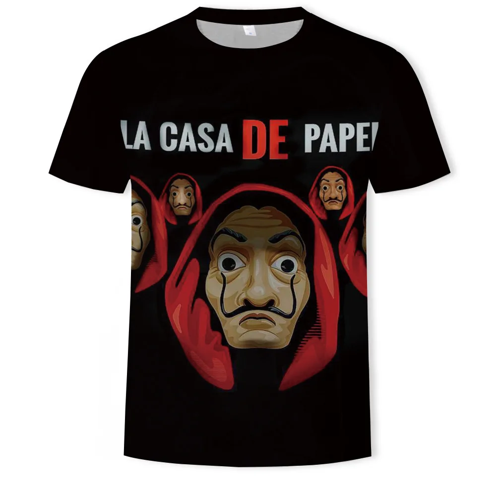 

Fashion Paper Art 3D Digital Color Printing Men's Short Sleeve T-shirt Manufacturers Wholesale Support Customized Alternative