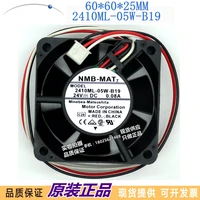 new original 2410ml 05w b1910 6025 6cm 24v 0 08a ultra quiet inverter stall alarm cooling fan