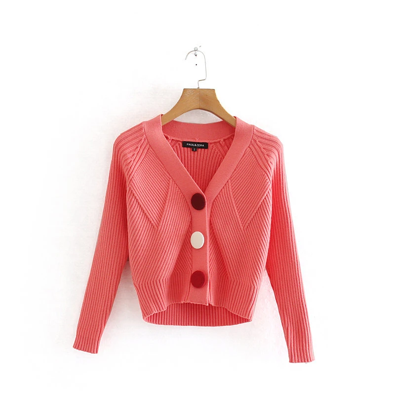 Женский плюшевый кардиган LUNDUNSHIJIA элегантный короткий абрикосового цвета с