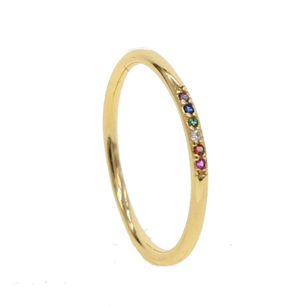 Женское кольцо из серебра 925 пробы с круглым кубическим цирконием | Украшения и