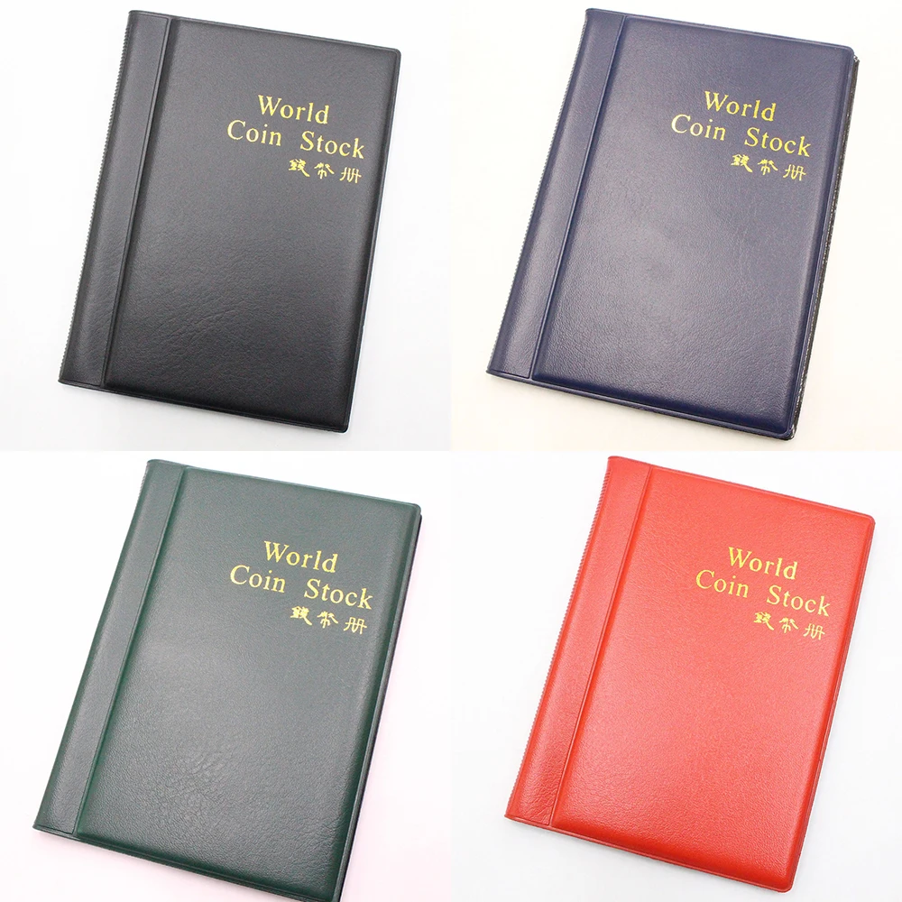 Коллекционный Альбом для монет с 120 карманами книга коллекционирования