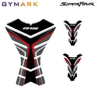suitable for honda cb400 cb400 motorcycle accessories 3d carbon fiber fuel tank pad protection sticker fuel tank sticker decal