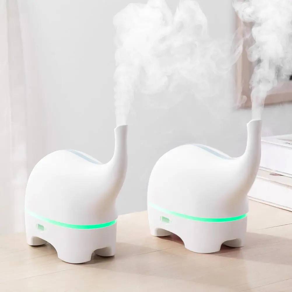 

120ml Elephant Home Office USB Air Mist Maker Humidifier Essential Oil Diffuser