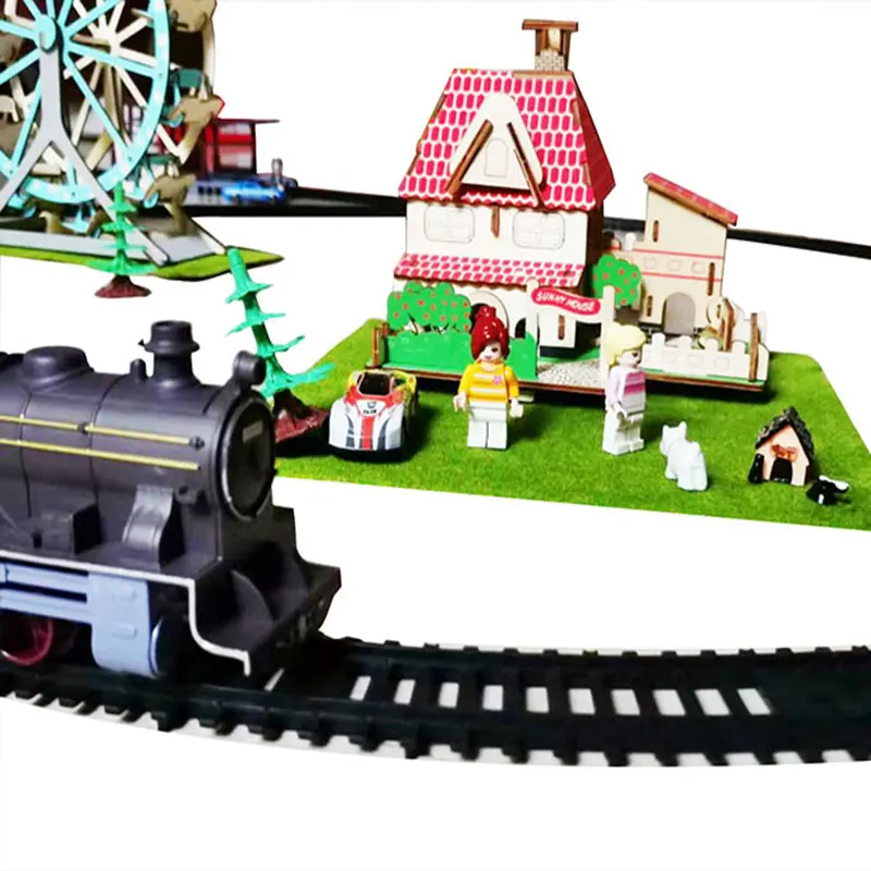 Классический Электрический поезд железная дорога ho 1:87 набор сделай сам модель