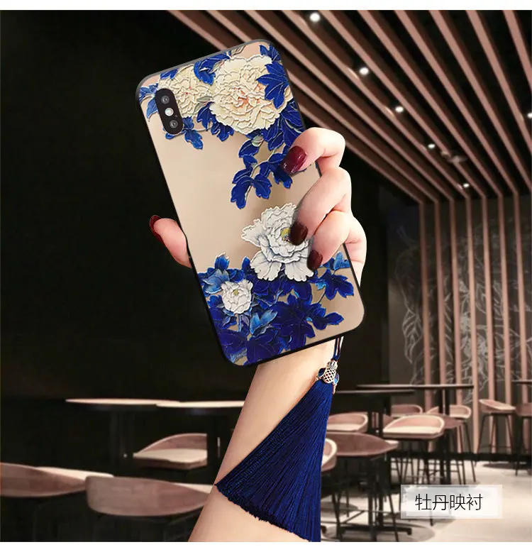 Розовый эльф классический ретро iphone телефон оболочки рельефный материал может