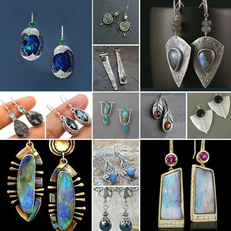 Серьги подвески в этническом стиле для женщин|Серьги-подвески| |