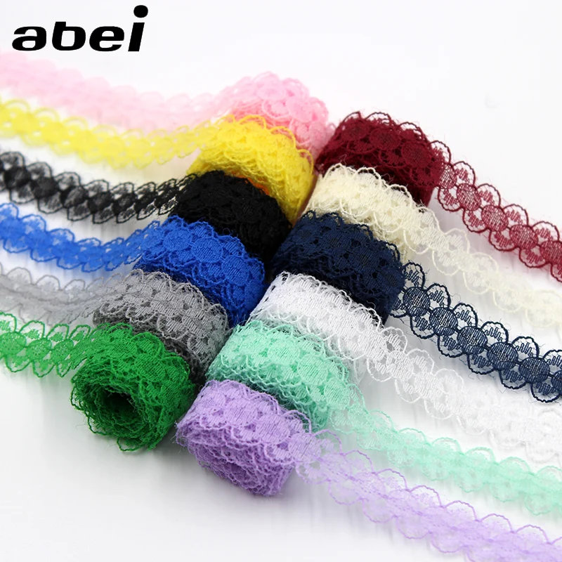 10 ярдов 15 мм белые черные кружевные аксессуары для свадебной вечеринки | Дом и сад