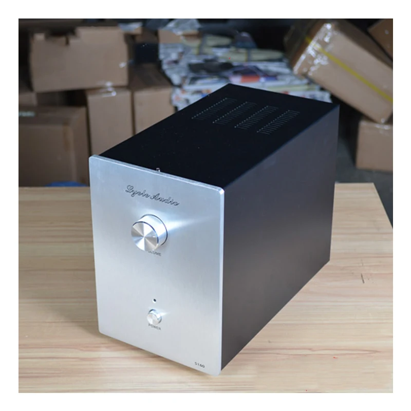 KYYSLB ширина 160 * высокая 220 Глубина 285 мм S160 алюминиевая панель DIY корпус усилителя