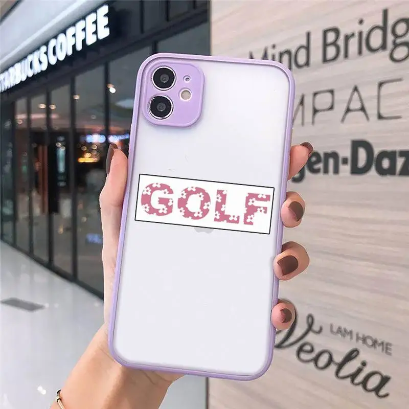 

Tyler the creator Golf IGOR bees Phone Cases matte transparent For iphone 7 8 11 12 plus mini x xs xr pro max cover