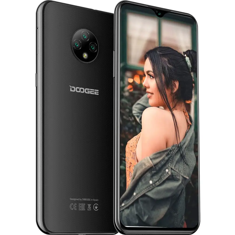 DOOGEE X95 4G LTE мобильных телефонов 6 52 &quotДисплей Android 10 MTK6737 16 Гб Встроенная память Dual