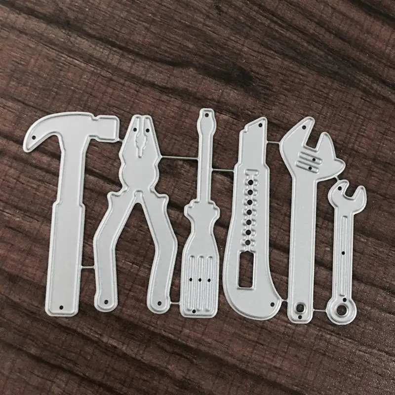 

Cutlery Set Metal Cutting Dies Stencil DIY Scrapbooking Album Stamp Paper Card Embossing Craft Decor