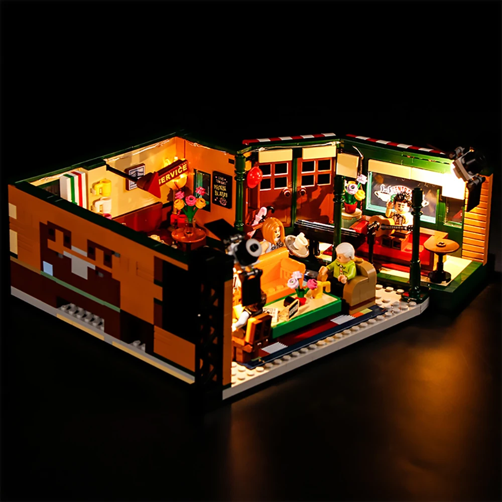 

Light Set For Ideas Series Central Perk Building Blocks Model Led Light kit Compatible With LEGO 21319 NOT Included The Model