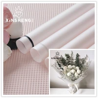 20pcs transparent golden frame flower wrapping paper 6060cm waterproof jelly film bouquet wrapping paper florist gift wrapping