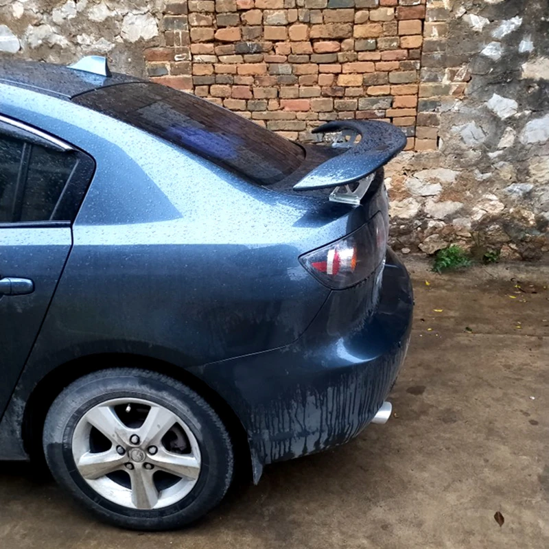 Спойлер для Mazda 3 RX8 2006 2013 спойлер высокого качества ABS Материал автомобильное