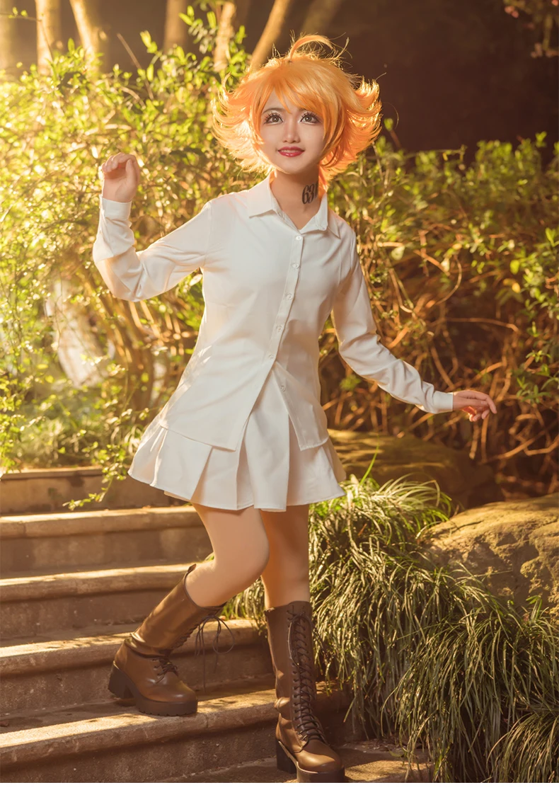 Костюм для косплея Обещанный Невер из аниме Yakusoku no Neverland Эмма Норман Рэй женская и