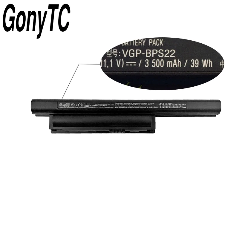 Оригинальный аккумулятор для ноутбука GONYTC bps22 Аккумулятор SONY VAIO с возможностью