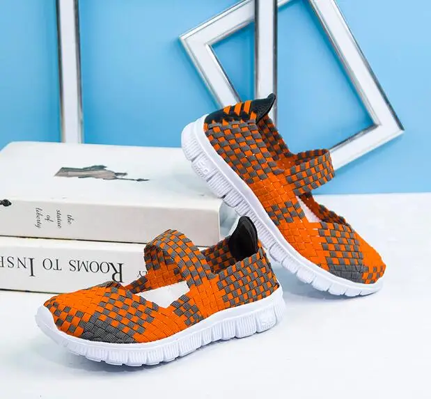 Г.; nuevas zapatillas de deporte de moda para mujer; zapatos casuales; zapatos de verano de malla para mujer; zapatillas transp - Цвет: 599Orange