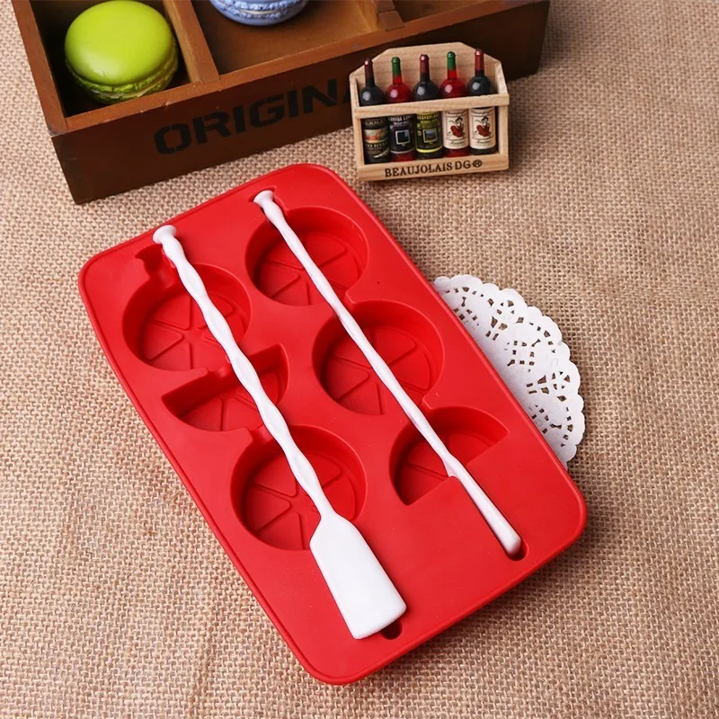 3D лимон Форма Мороженое Плесень силиконовые пресс формы для пирожных сделай сам