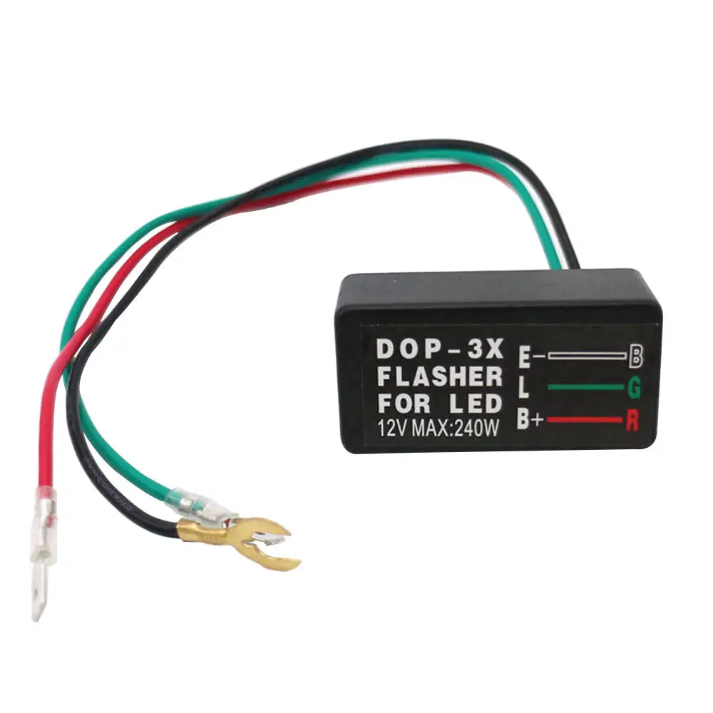 3Pin 12V Электронный светильник контроллер мигалка мотоцикла ATV указатель поворота