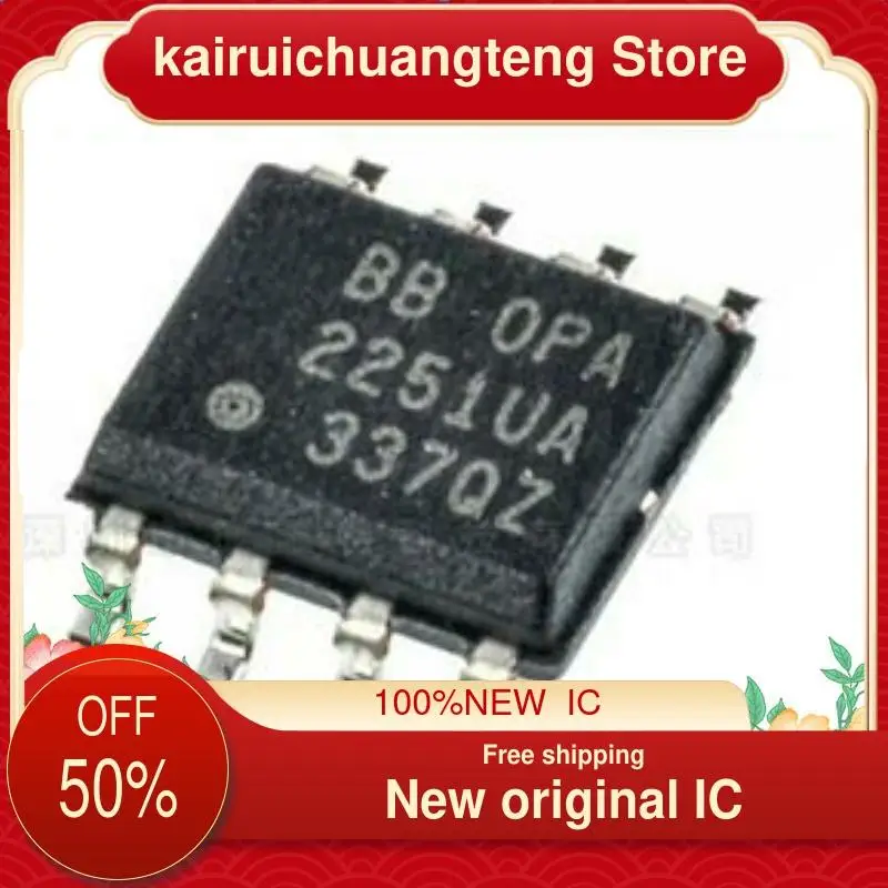 

10-200PCS OPA2251UA OPA2251U SOIC-8 New original IC