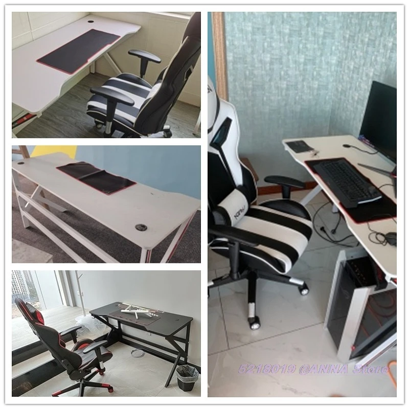 Лидер продаж 2020 игровой стол 80x60x75 см черный белый настольный компьютерный