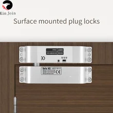 High Quality Electric Cylinder Drop Bolt Lock DC 12V Fail Safe For Access Control Security Lock Door System With Time Delay